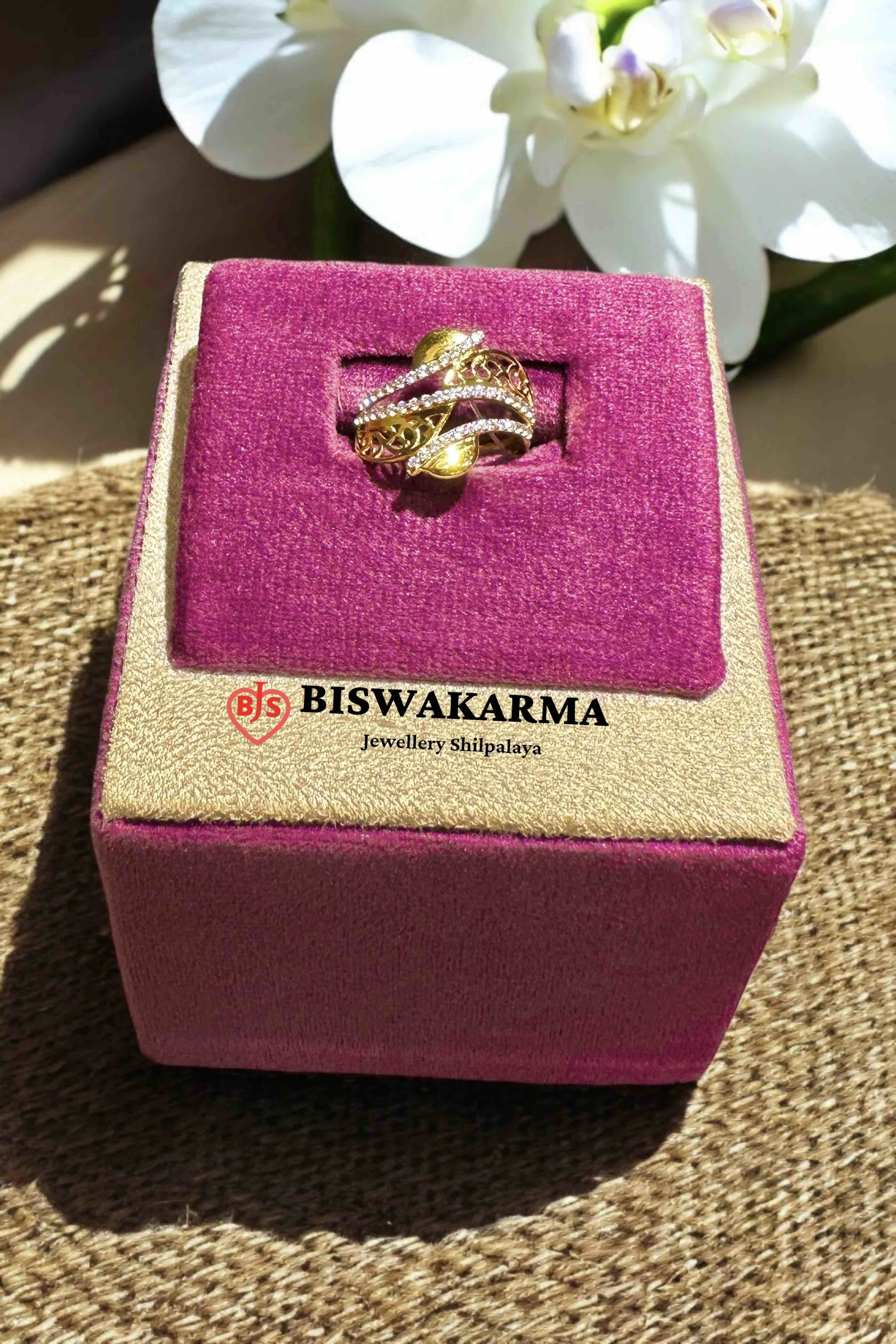 2/330 Dual Wave Ring