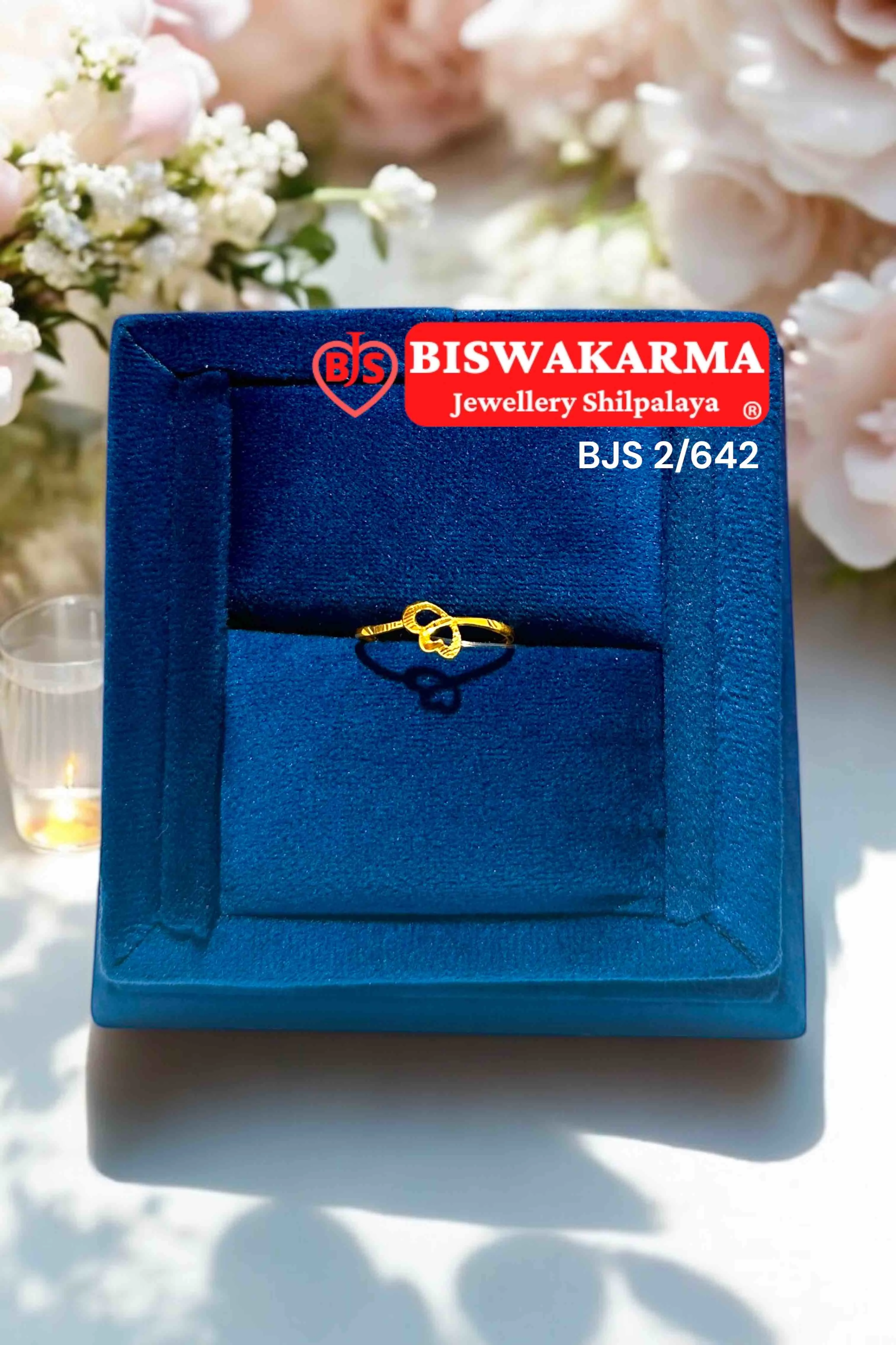 2/642 Heart Loop Ring