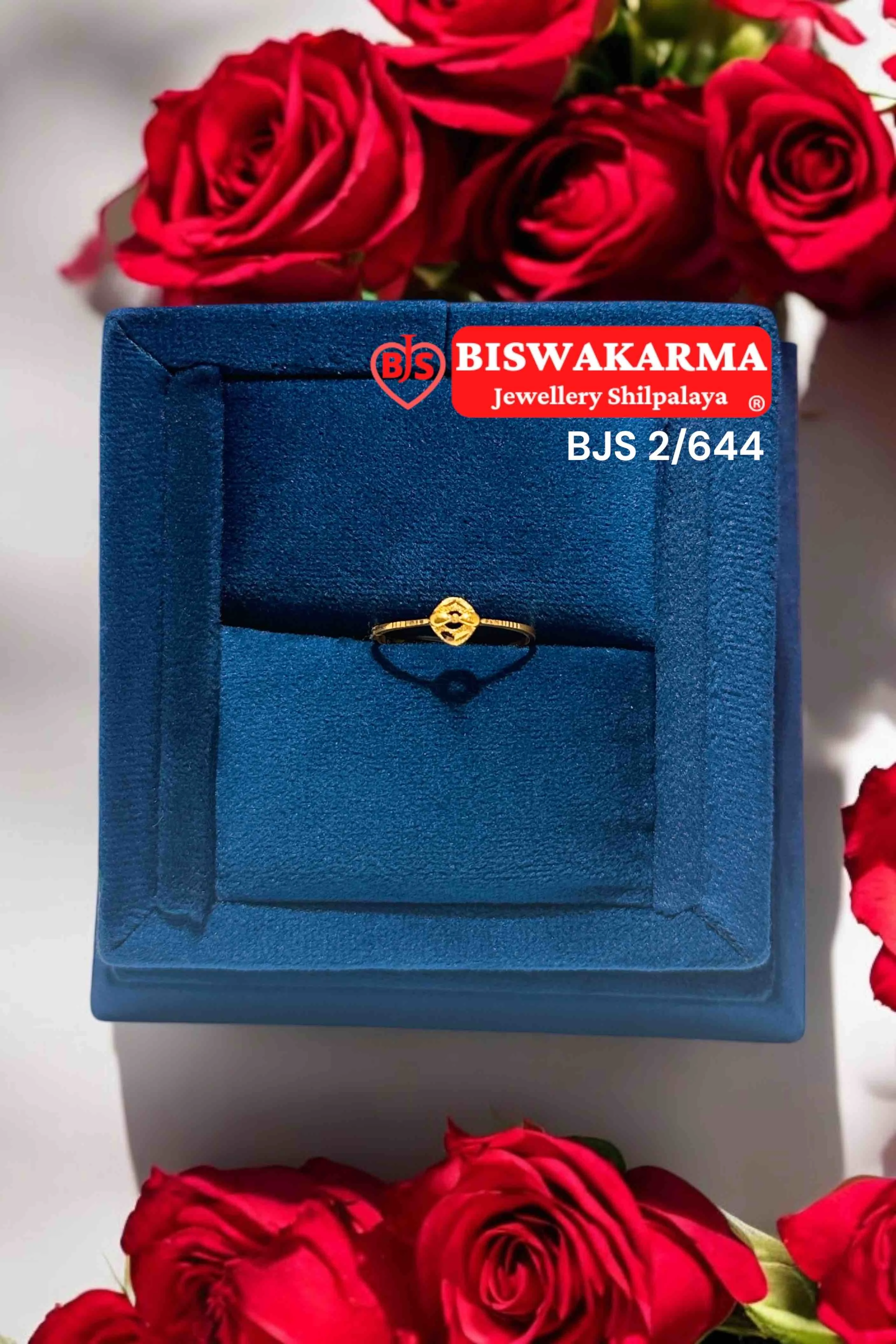 2/644 Classic Gold Dot Ring
