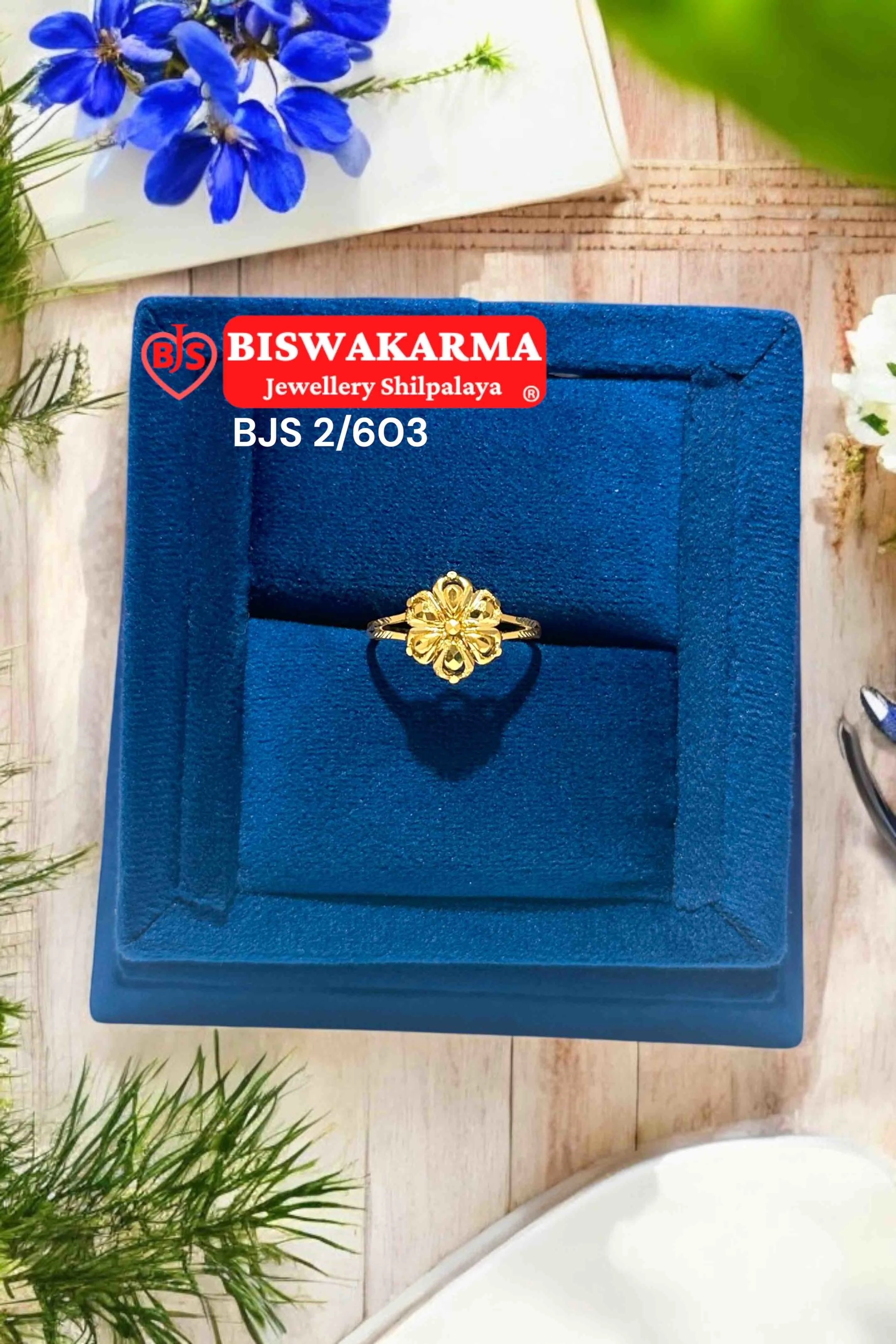 2/603 Floral Radiance Ring