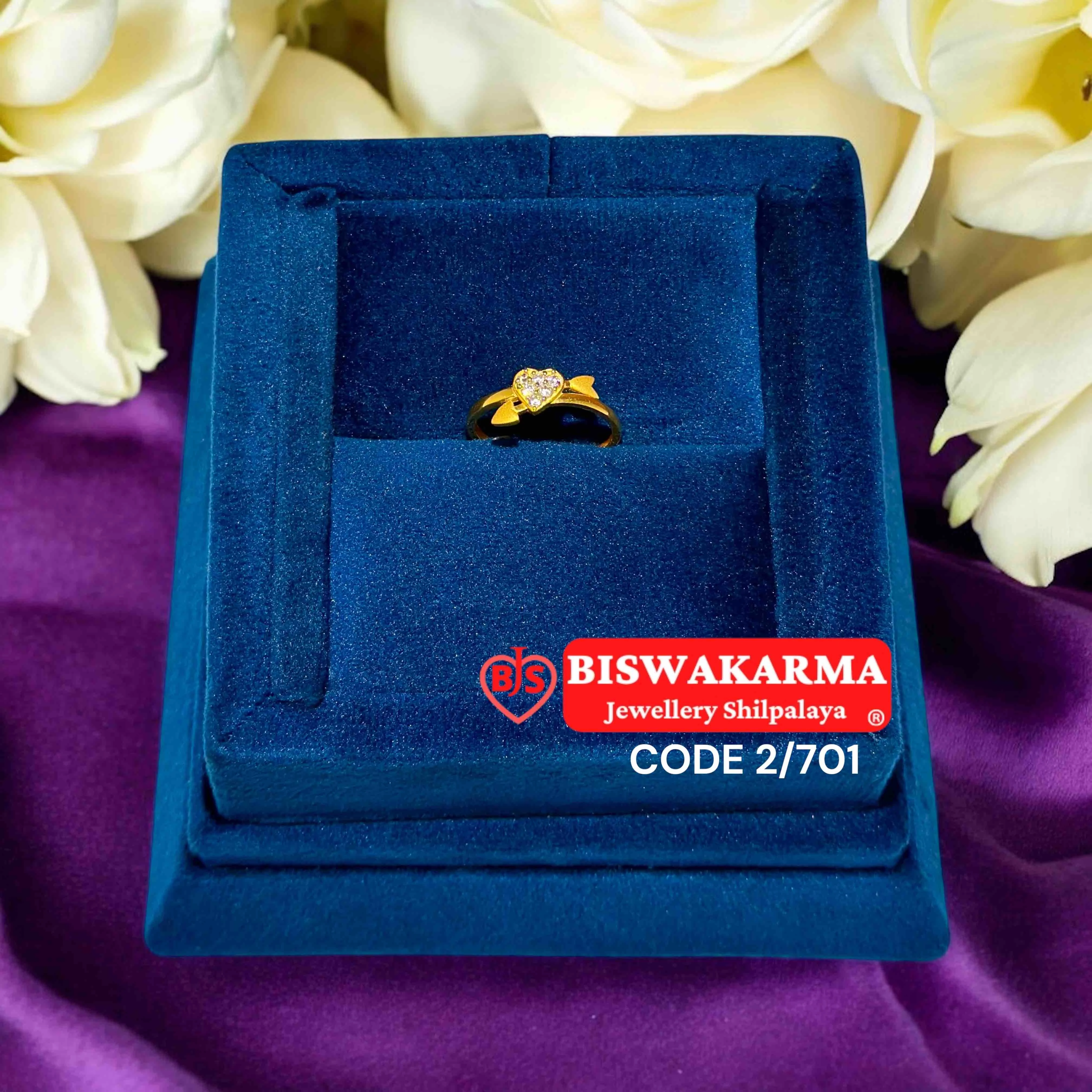 2/701 Petal Spark Ring