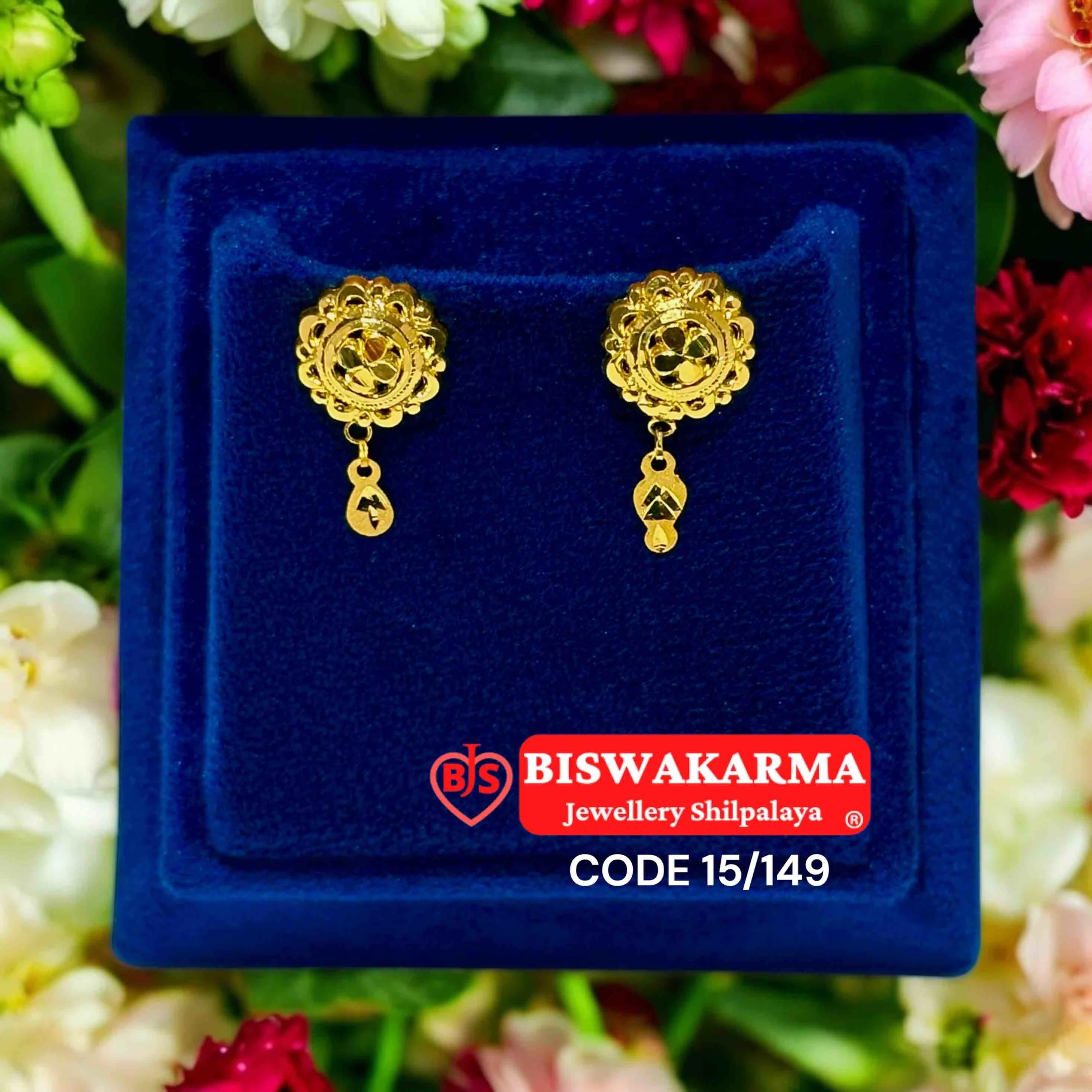 15/149 Floral Pasa Earrings