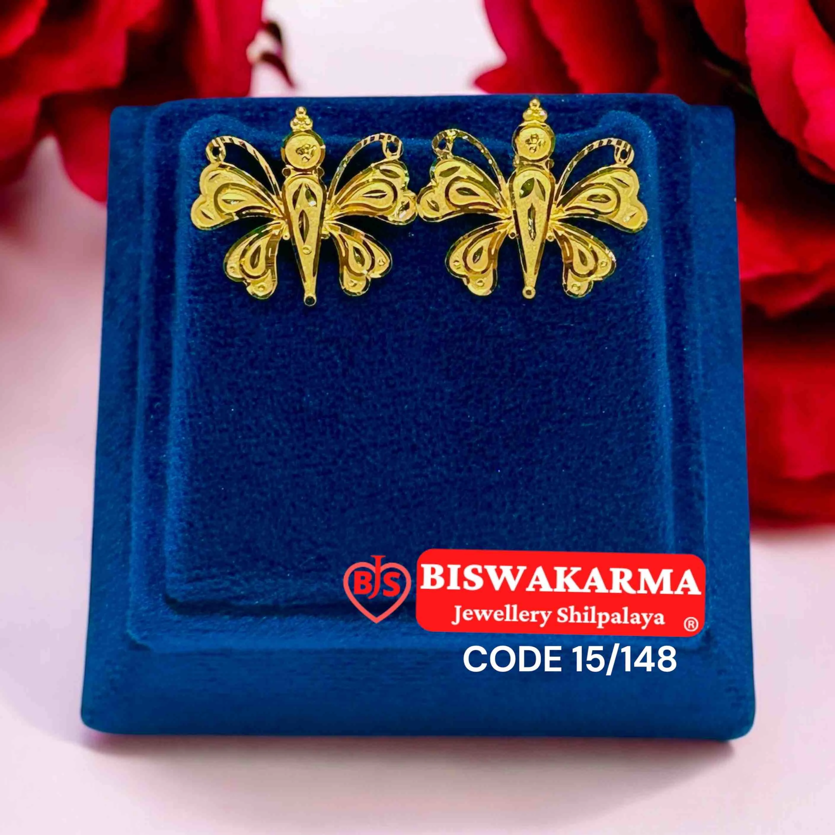 15/148 Butterfly Pasa Earrings