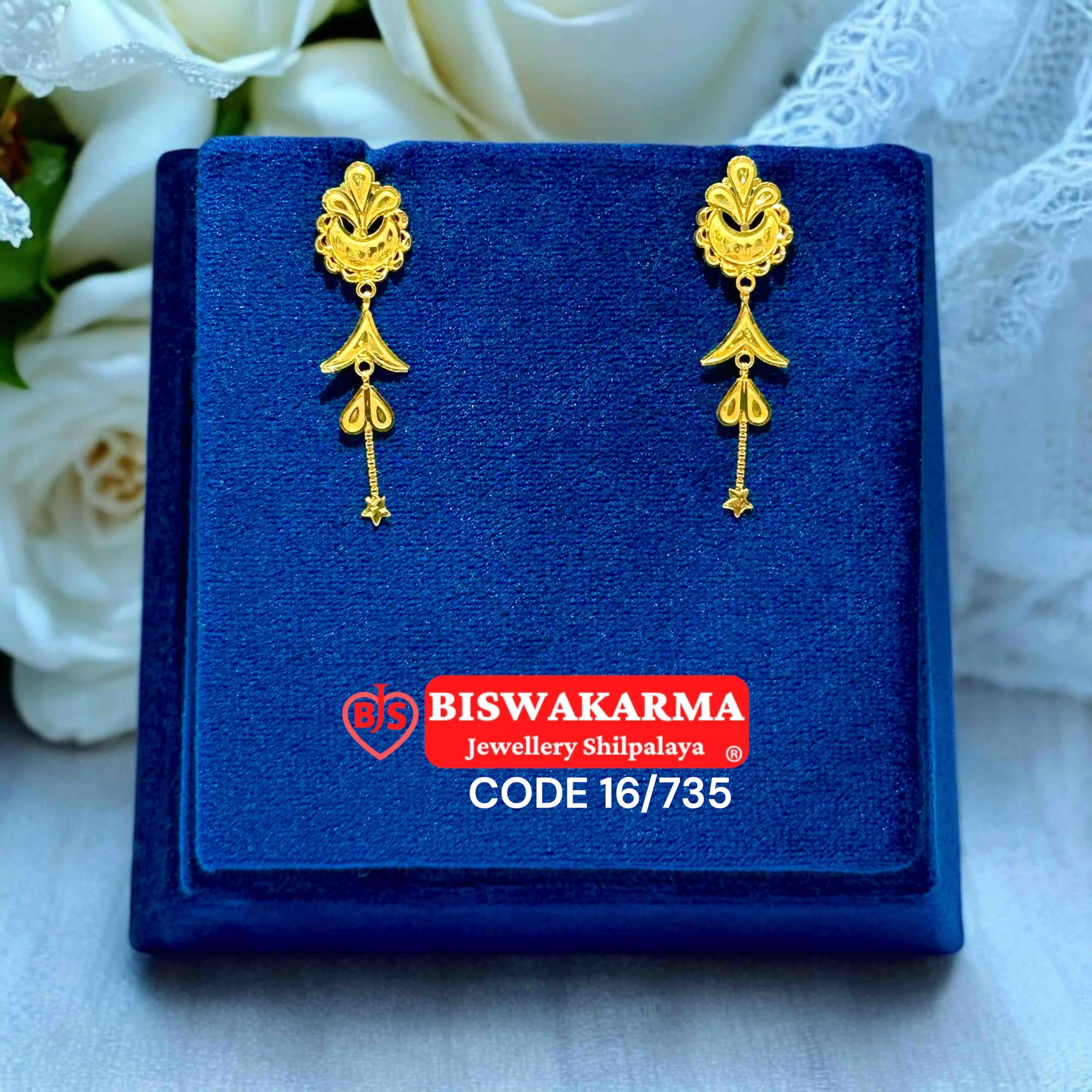 16/735 Petal Glow Ladies Earring