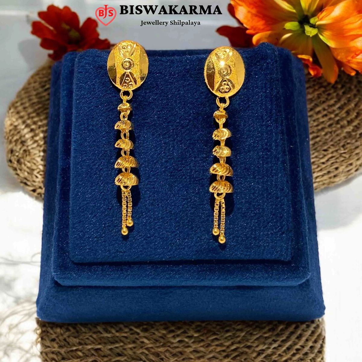 16/572 Bead Chain Earrings