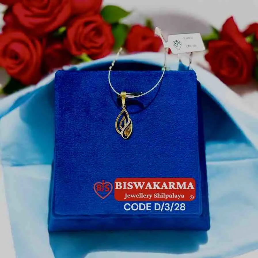 D/3/28 Twin Leaf Diamond Locket
