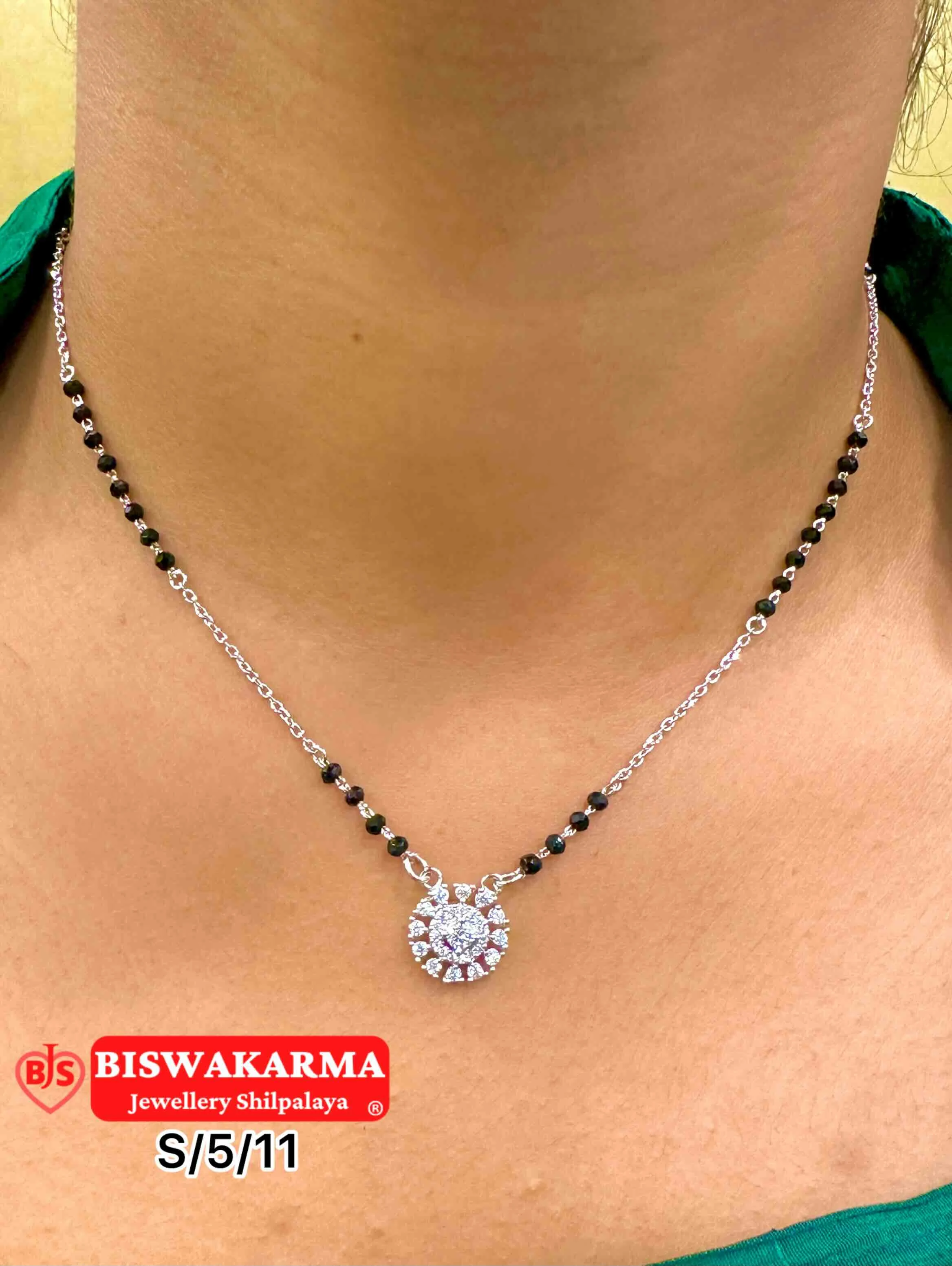 S/5/11 Sparkle Drop Mangalsutra