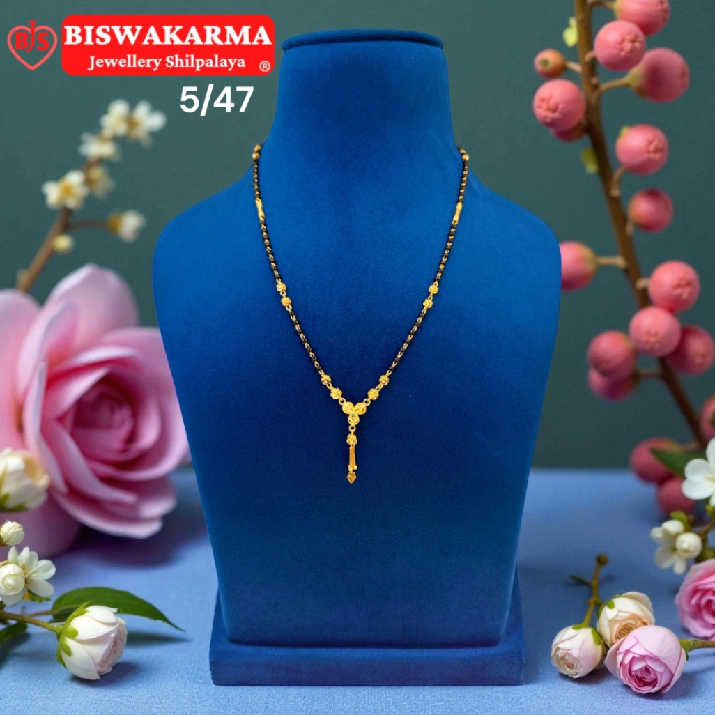 5/47 Floral Drop Mangal Sutra