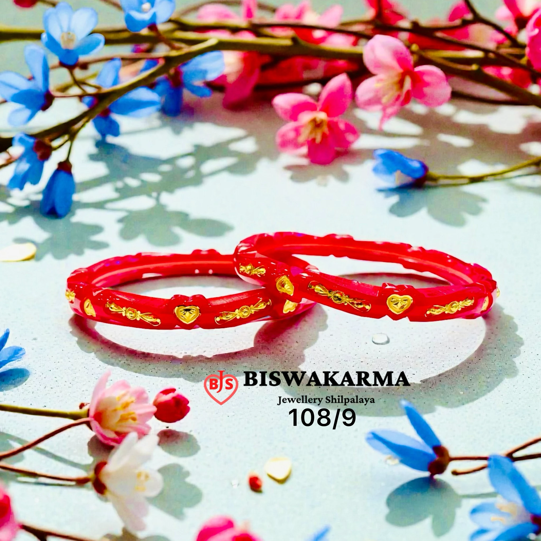 108/9 Heart Link D Pola