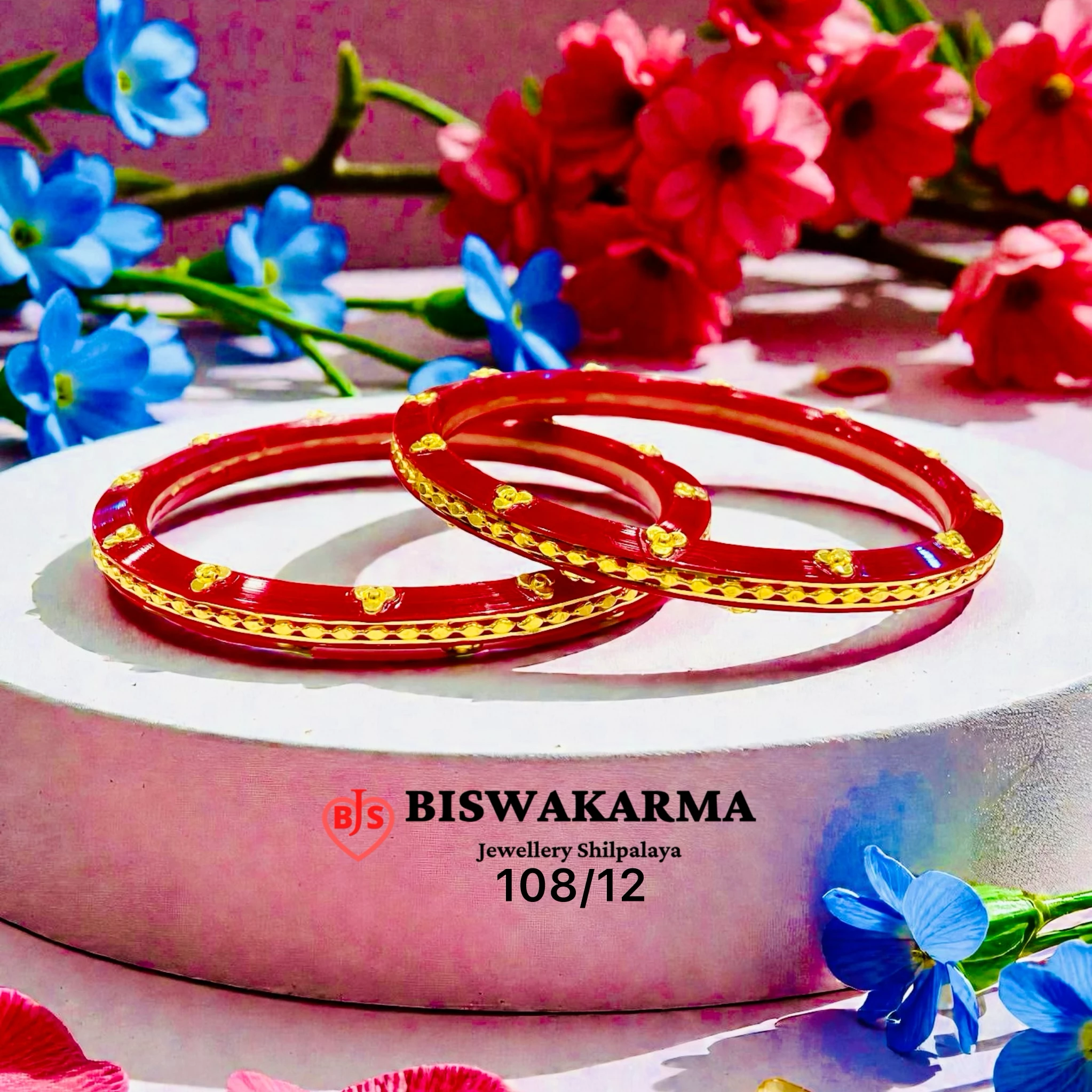 108/12 Laal Phool D Pola