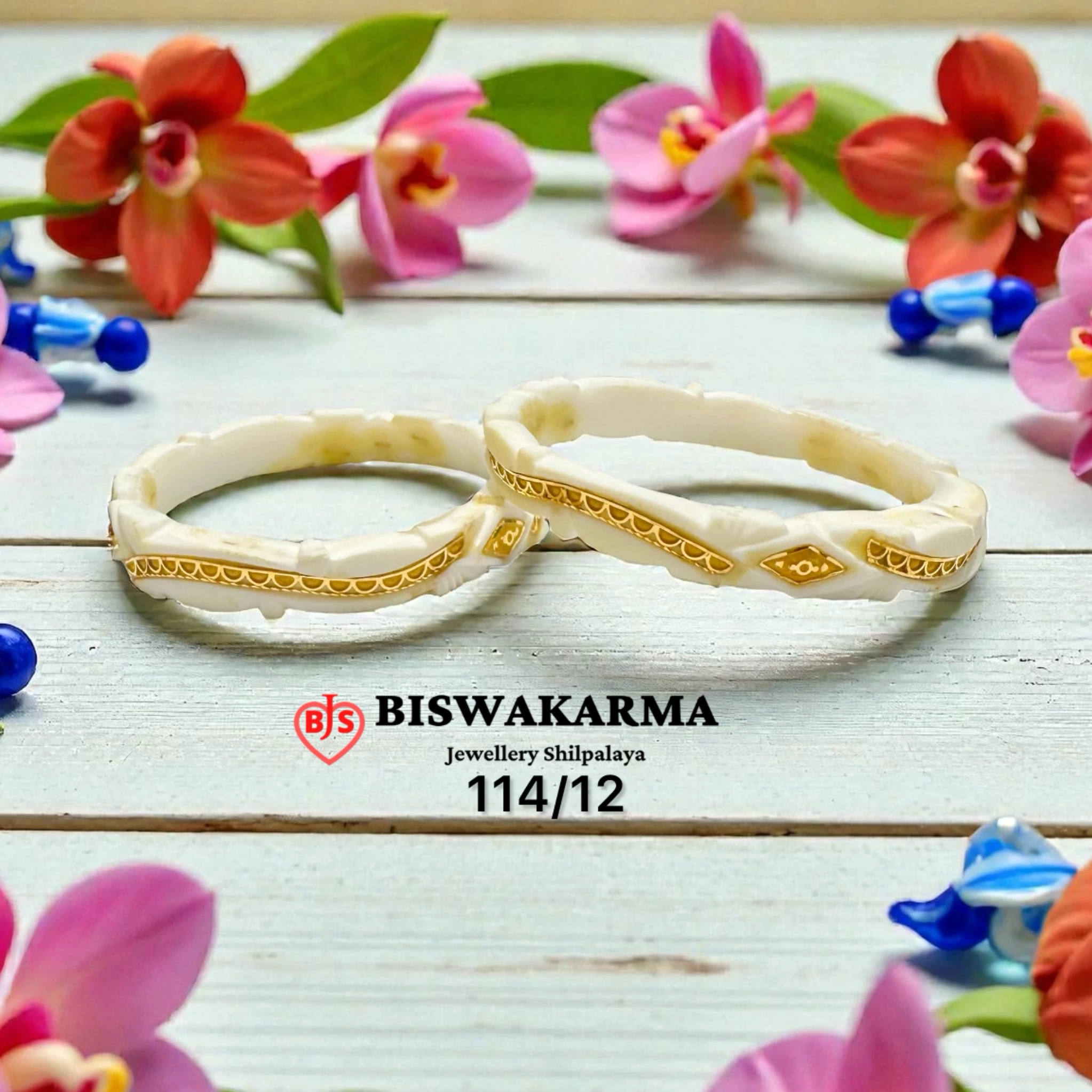 114/12 Curve Eye Design Sankha