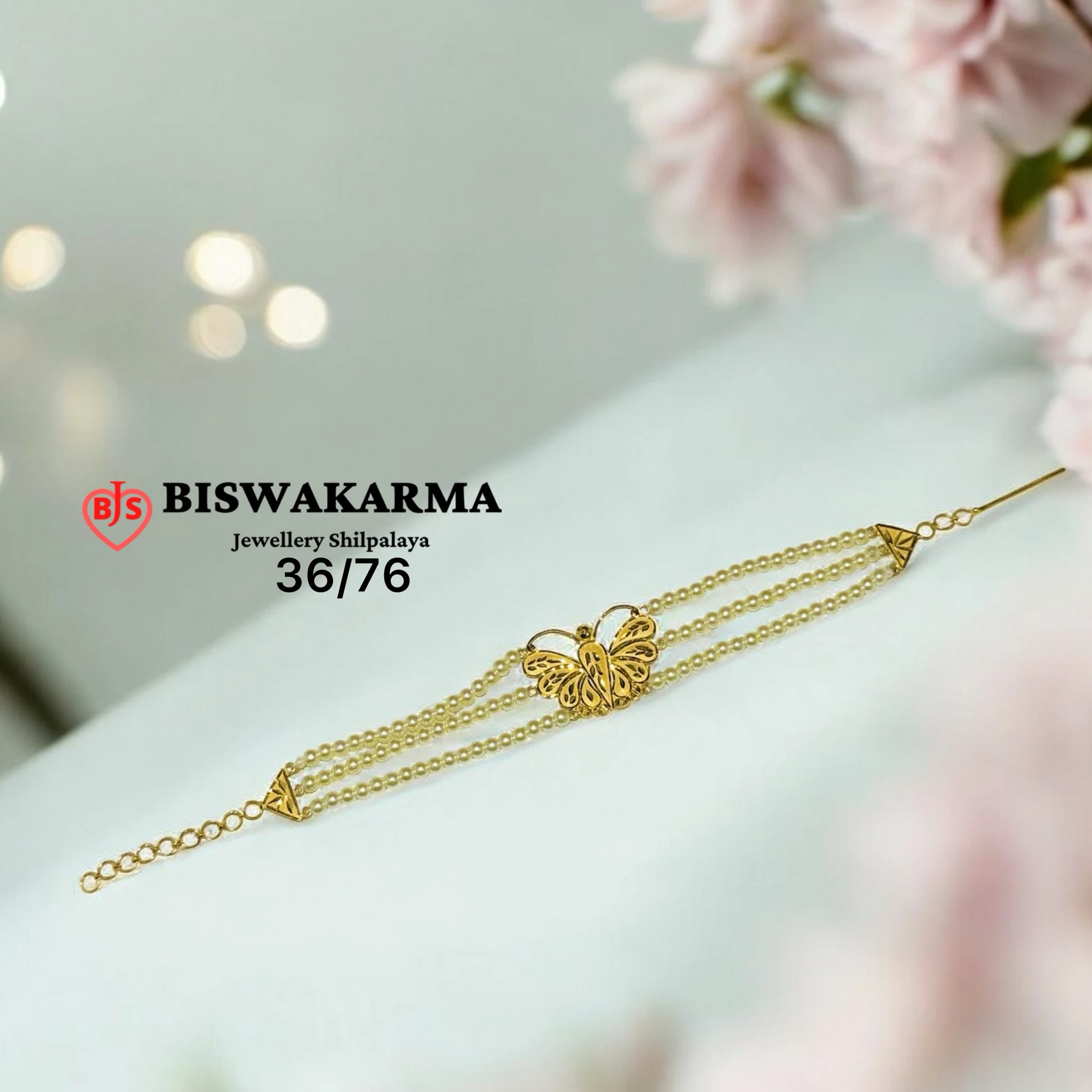 36/76 Butterfly Pearls Mantasha