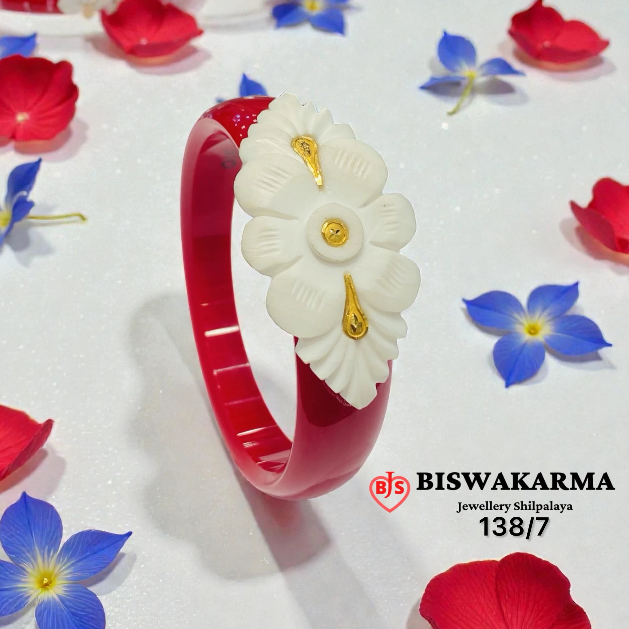 138/7 Twin Ivory Drop Mukh Pola