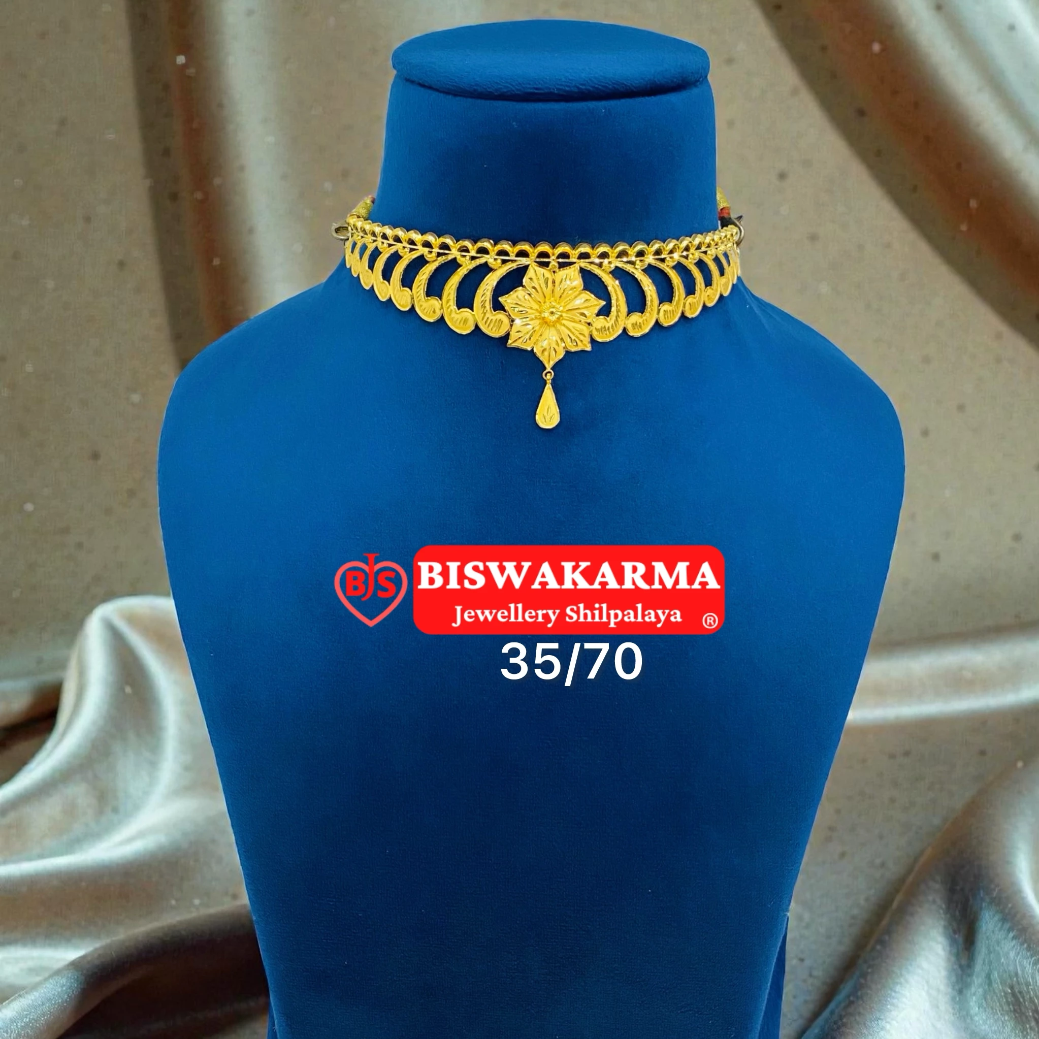 35/70 Pushpa Curl Kolshi Choker