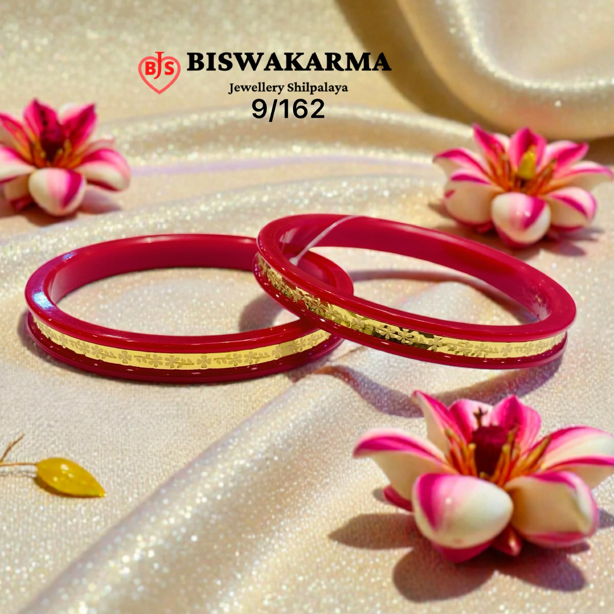 9/162 Red Floral Rajkot Path Pola