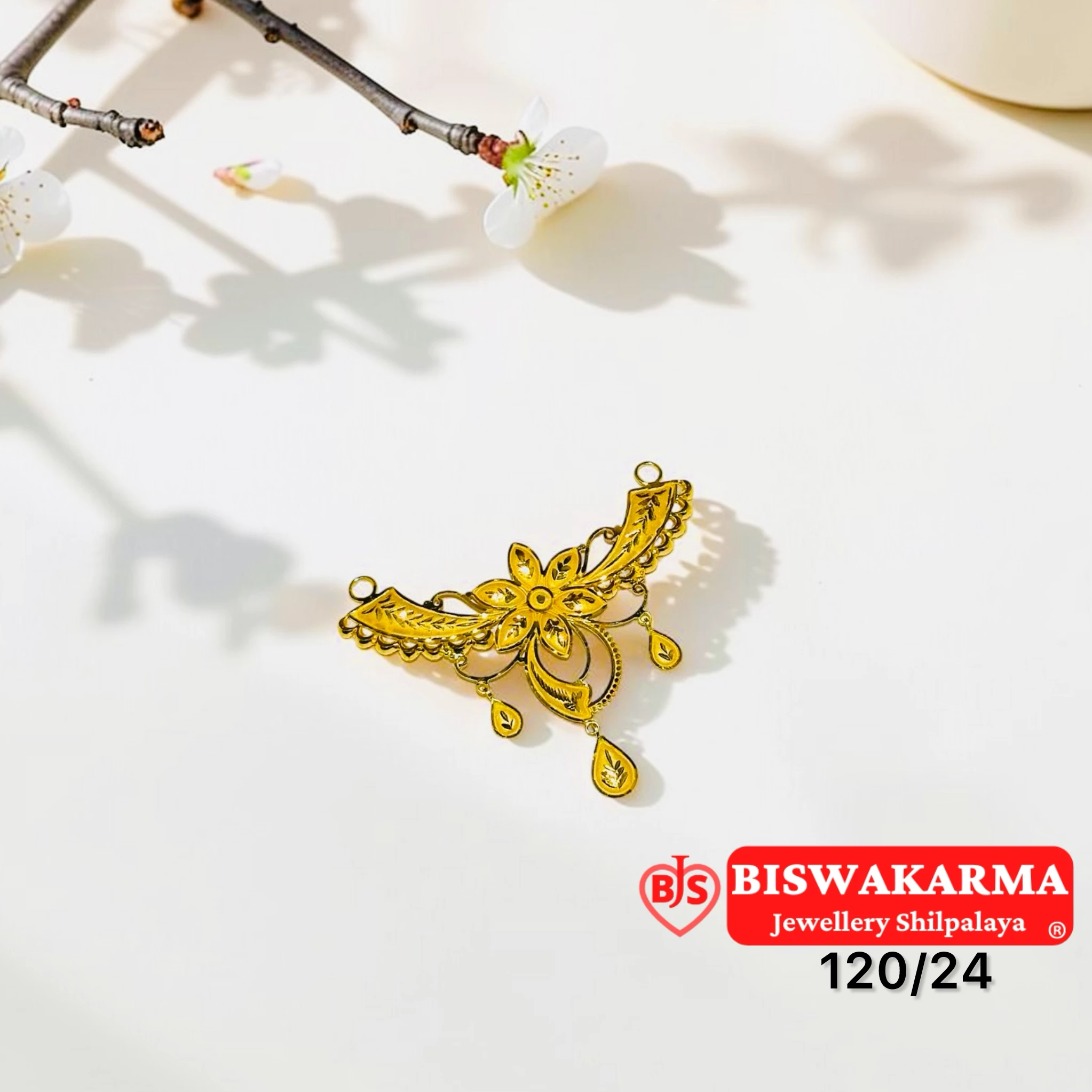 120/24 Kusum Bel Pendant