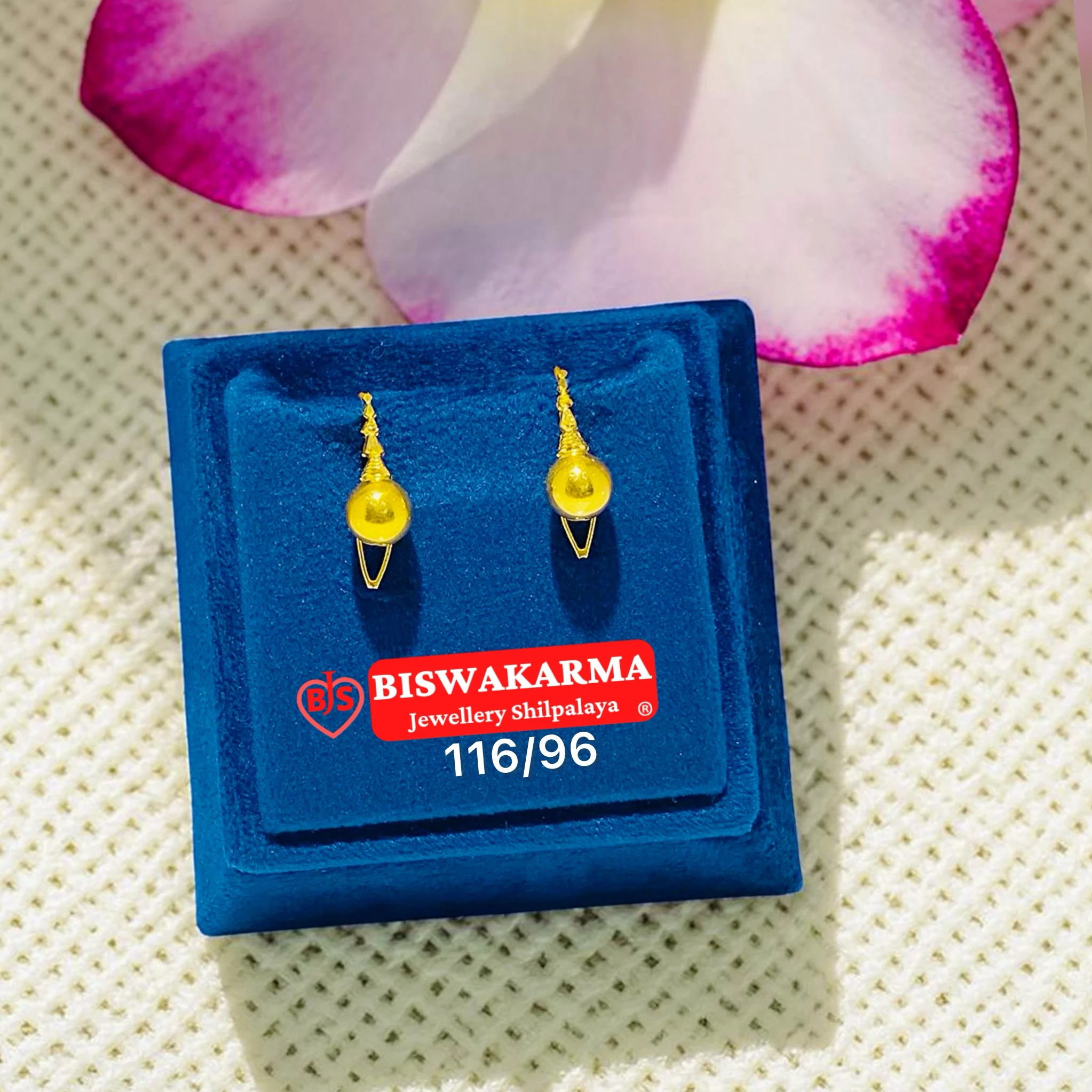116/96 Dew Drop Studs Earring