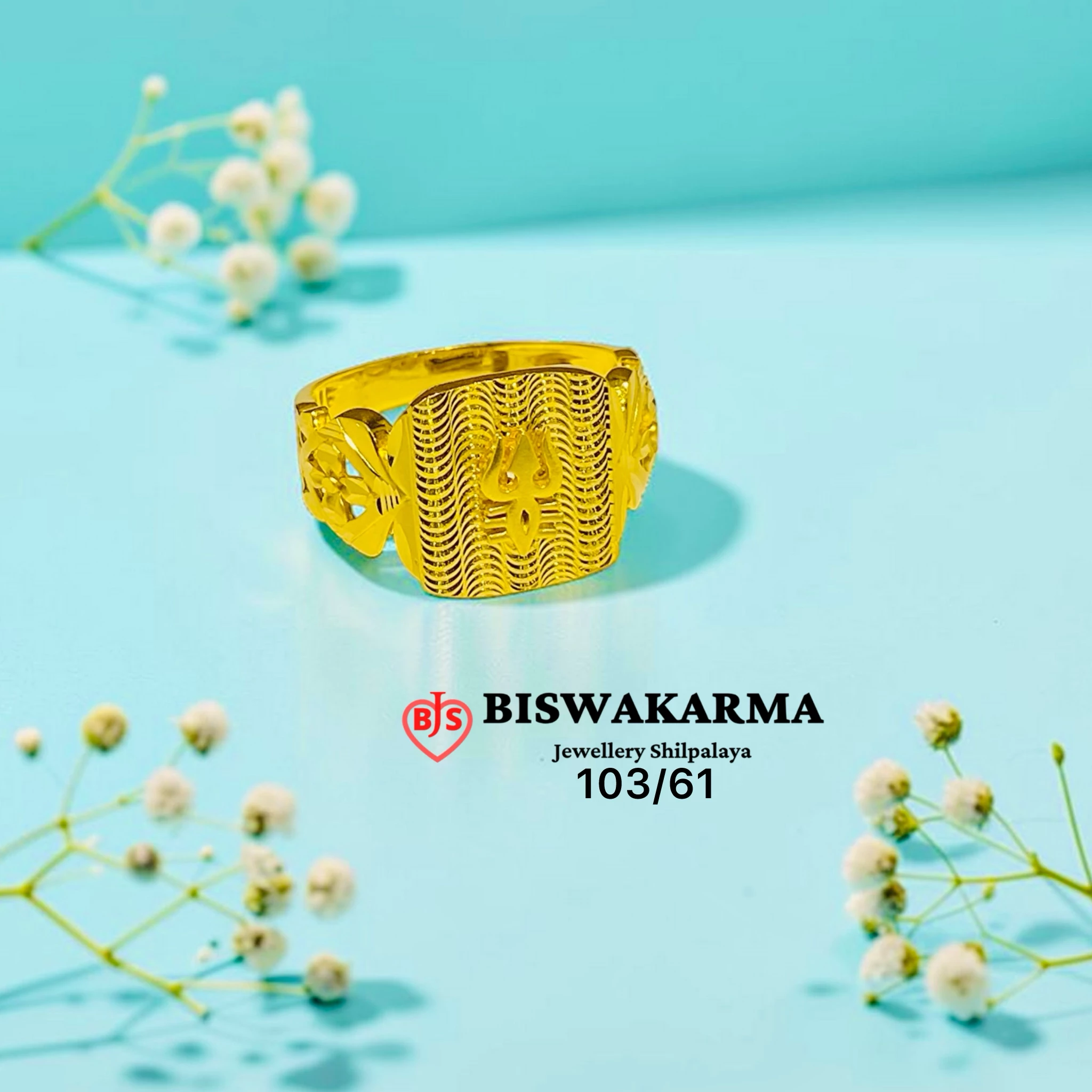 103/61 Trishulwave Gents Ring