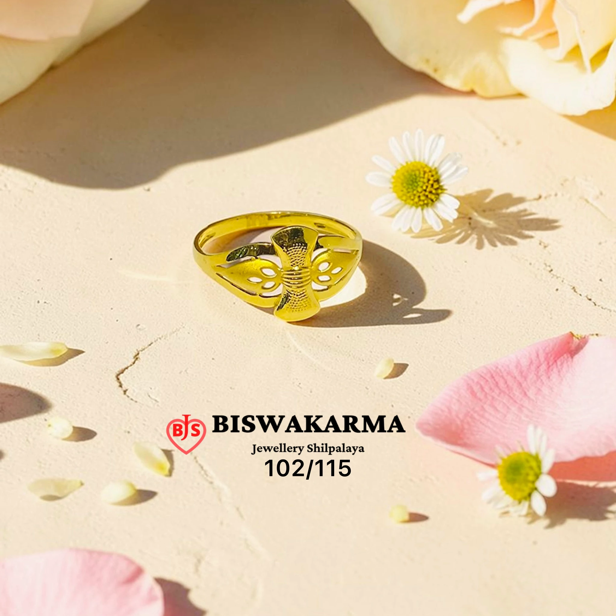 102/115 BowLeaf Ladies Ring