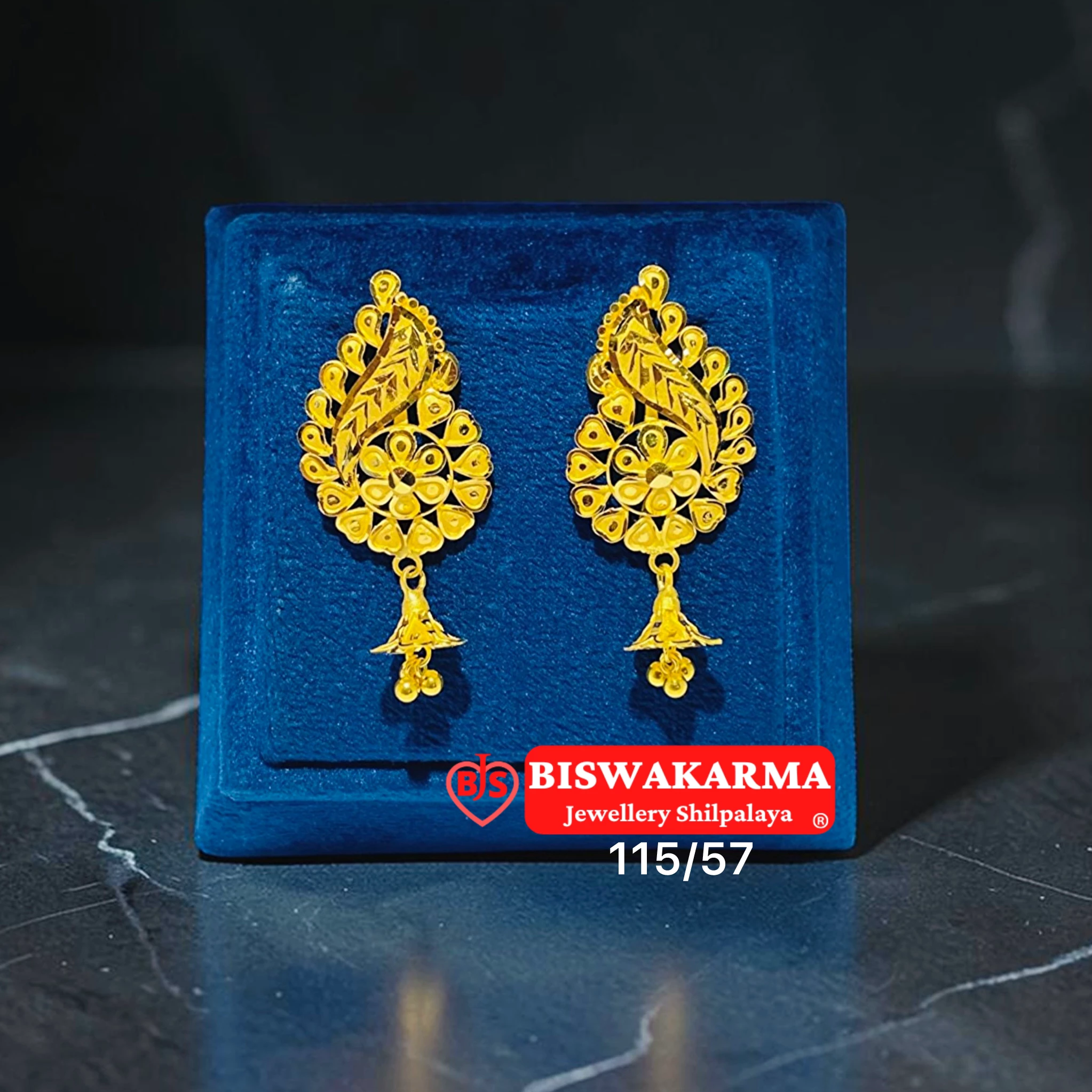 115/57 Floral Jhumki Pasha